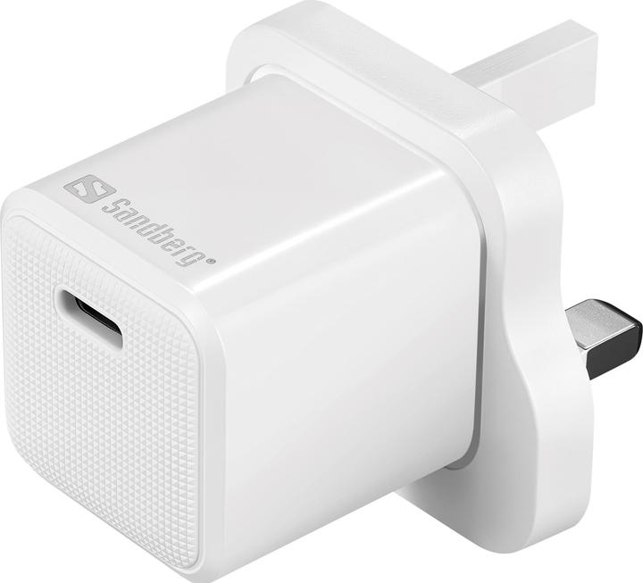 Produktbild Sandberg USB-C 20W Charger UK+Lightning (20 W, 1 Port)