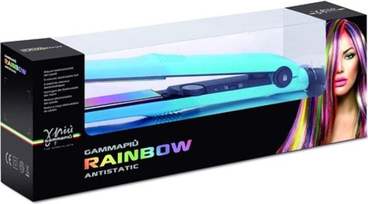Produktbild Gamma Più Professionelles Haarglätteisen Rainbow Long Smooth Effect Iron Eliminiert Elektrostatik