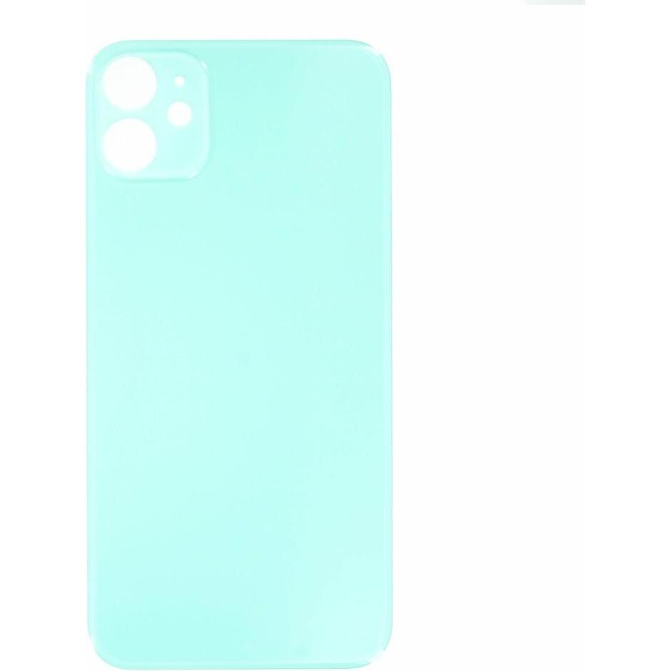 OEM Ersatz iPhone Back Cover grün, ohne Logo (iPhone 11), Mobilgerät Ersatzteile, Grün