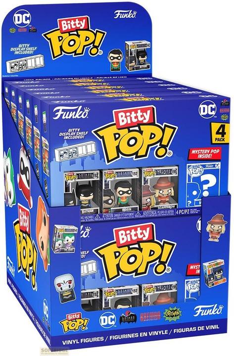 Funko BITTY POP! 4 Pack Display da 12pz DC Comics