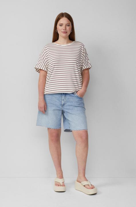 Actual product image S.Oliver T-Shirt Locker geschnittenes T-Shirt aus Modalmix (50)