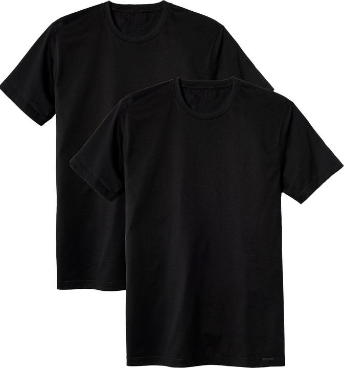 Produktbild Calida T-Shirt Casual Figurbetont MEN T-Shirt 2PACK Natural Benefit 100% cotton (56)