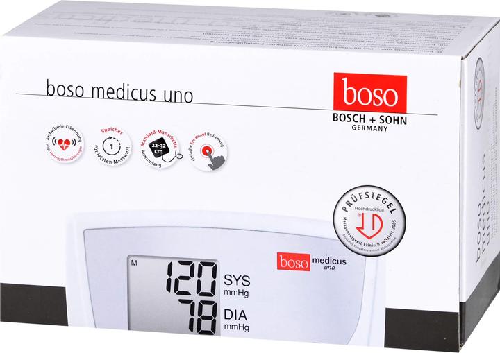 Actual product image Boso Medicus Uno (Blood pressure monitor upper arm)