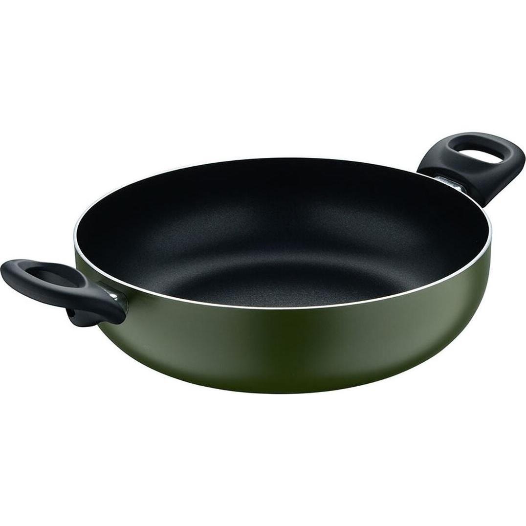 San Ignacio Kochtopf mit Deckel experto Schwarz Durchsichtig Aluminium Kristall, Padella + Pentola, Nero, Trasparente