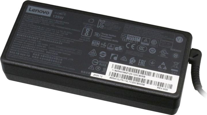 Actual product image Lenovo Slim plug, 135 W, 3-pin, AC, with mains cable (135 W)
