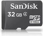 Produktbild Sandisk microSDHC (32 GB, microSDHC)