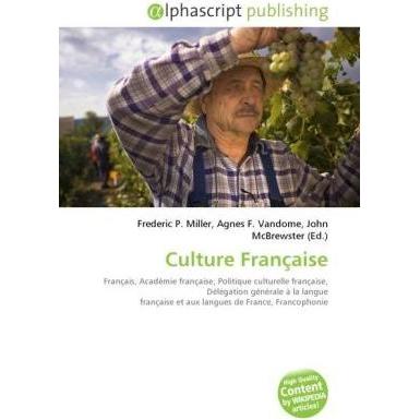 Thumbnail - Culture Française, Fachbücher von John McBrewster, Frederic P. Miller, Agnes F. Vandome