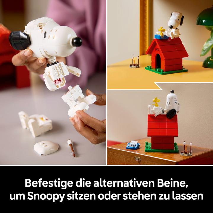 Produktbild LEGO Peanuts: Snoopys Hundehütte (21368, LEGO Ideas)