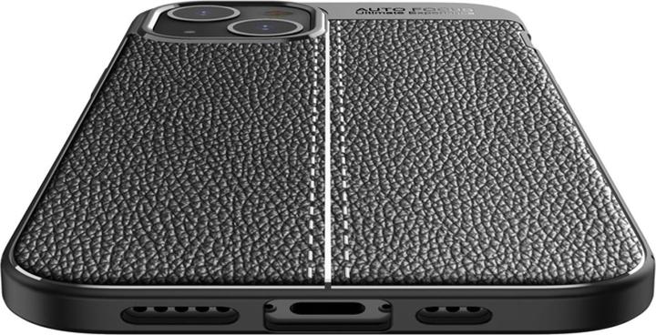 Produktbild Screenguard Apple iPhone 14 Hülle Leather Design TPU Cover (Apple iPhone 14)