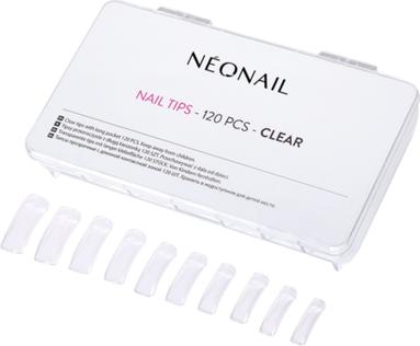 Neonail Tips (Set, Transparent)