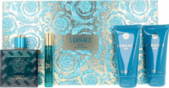 Immagine prodotto Versace Eros Christmas 2024 Eau de Parfum / Gel doccia / Balsamo dopobarba / Viaggio (Set di profumi)