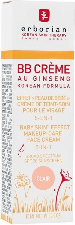 Actual product image Erborian BB Creme Clair (Beige Clair)