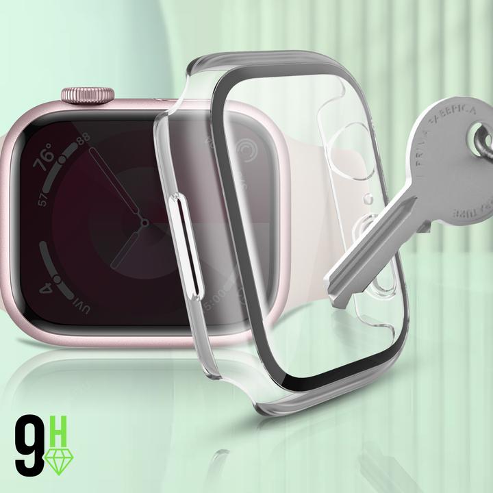 Produktbild Belkin Displayschutz TemperedCurve 2-in1 (Apple Watch Series 4, Apple Watch Series 7, Apple Watch Series 5, Apple Watch Series 6, Apple Watch Series 8, Apple Watch Series 9, Apple Watch SE)