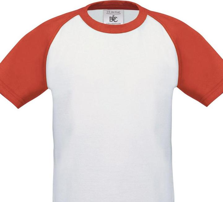 Produktbild B&C BaseBall TShirt (140, 146)
