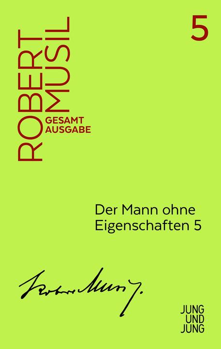 Produktbild Der Mann ohne Eigenschaften 5 (Deutsch, Robert Musil, 2018)