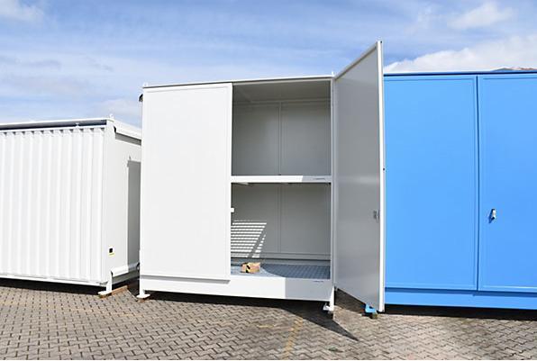 Produktbild Bauer Gefahrstoff-Regalcontainer (1000 l)