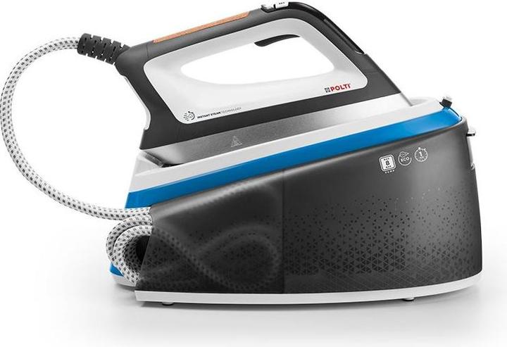 Produktbild Polti Vaporella Instant VI50.40 2400 W 2 L Aluminium Blau, Weiss (2400 W, 600 g/min)