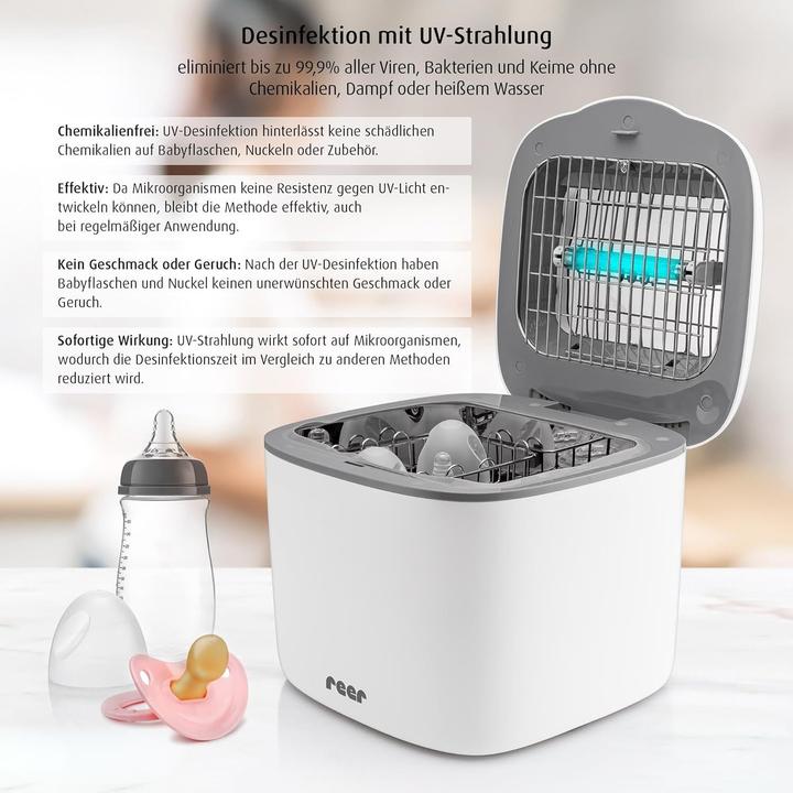 Immagine prodotto Reer Disinfettore UV con funzione di asciugatura