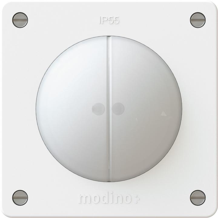 Actual product image Max Hauri modino exo double pushbutton A/R 2x illuminated AP IP55