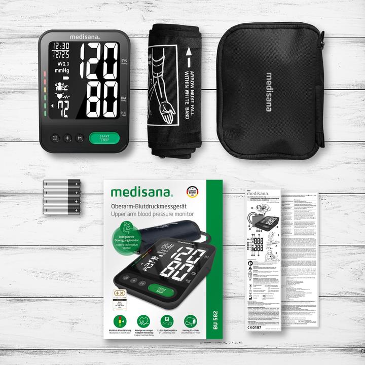 Actual product image Medisana BU 582 (Blood pressure monitor upper arm)