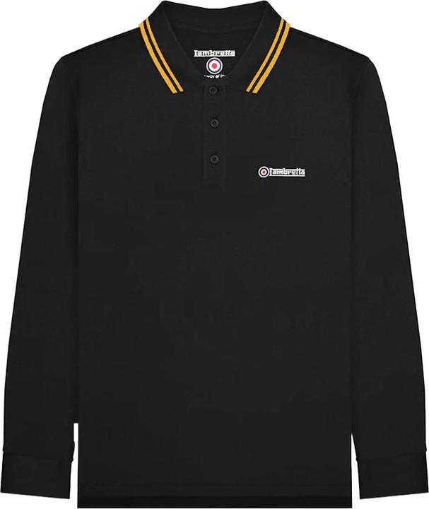 Immagine prodotto Lambretta Maglietta Polo Grande e Alto Bordata Manica Lunga Uomo (XXL)