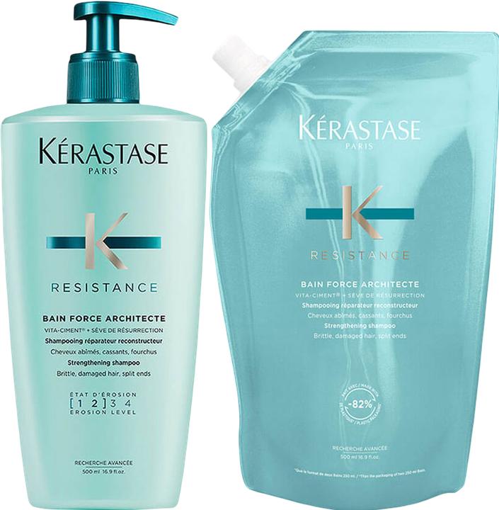 Actual product image Kérastase Resistance Nachfüllset (Hair care set)