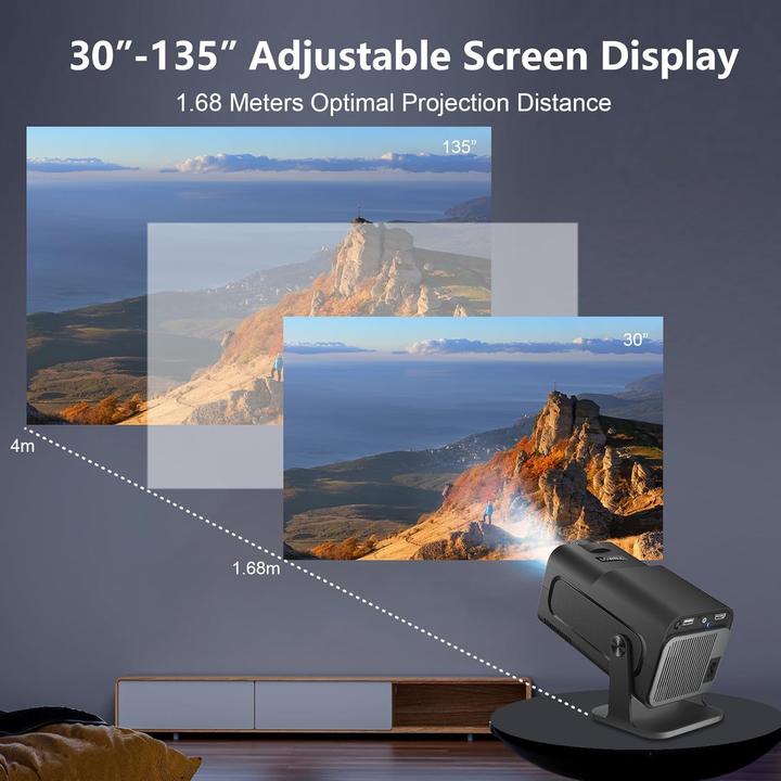 Produktbild Lqwell Mini-Projektor HY320 (4K, 300 lm)