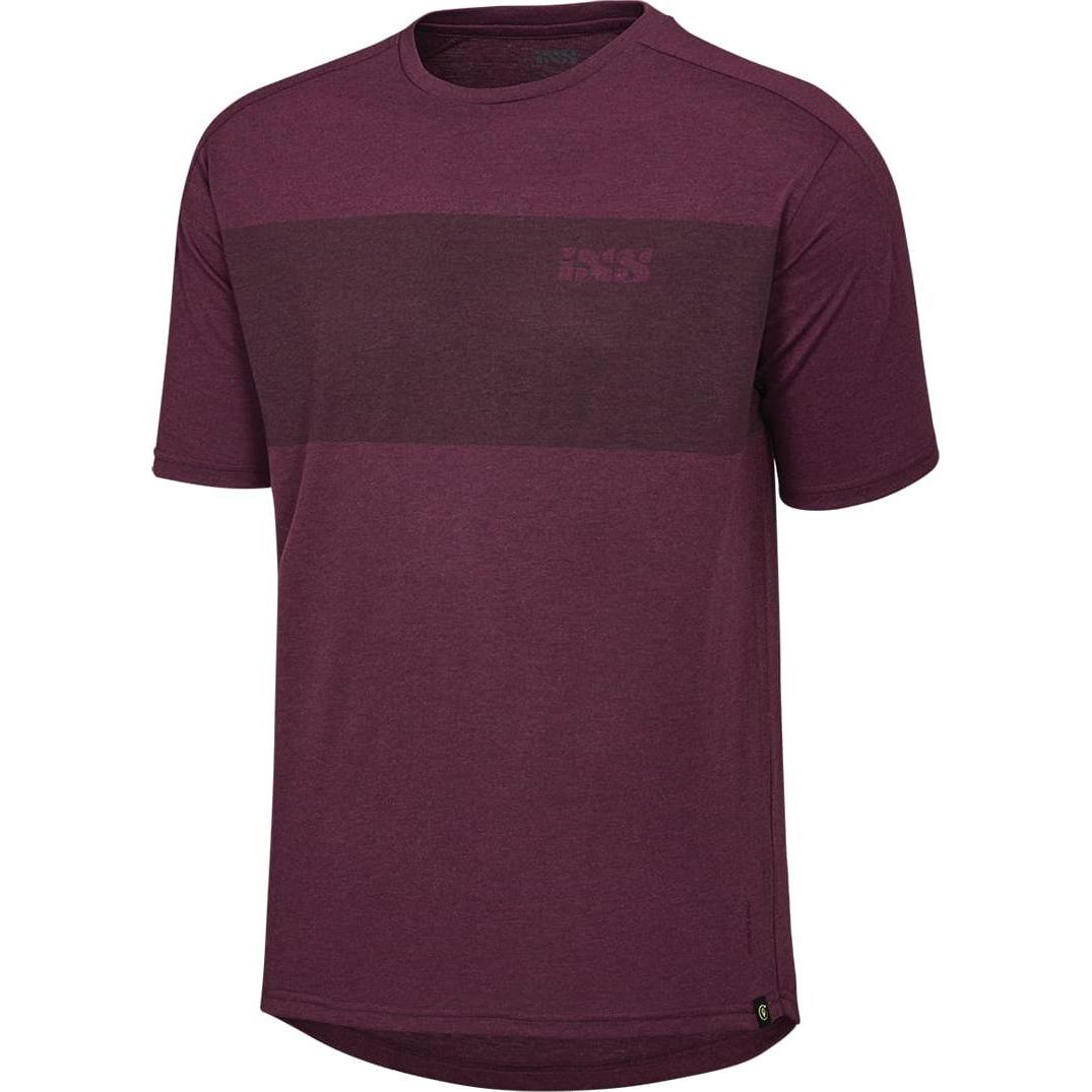 iXS, Herren, Sportshirt, Flow Censored Tech Tee (L), Violett, L