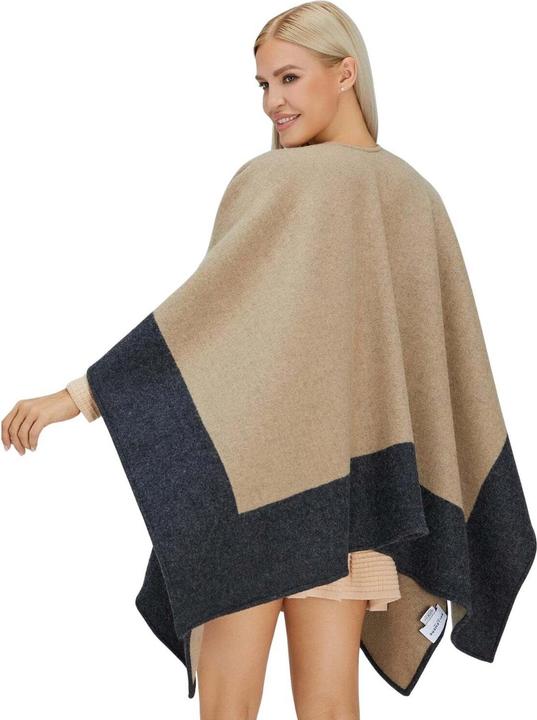 Immagine prodotto Bellemere Scarf Double-Sided Wool Cape Shawl