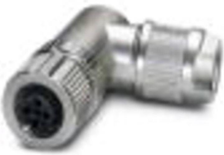 Produktbild Phoenix Contact M12,4P,RA Sh.Fem.SP-CON,A-cod,Push-in,PN
