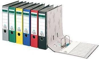 Immagine prodotto Elba Cartella rado cloud marble, larghezza dorso: 80 mm, blu DIN A4, copertina interna carta / esterna (A4, 80 mm, 1 pz.)