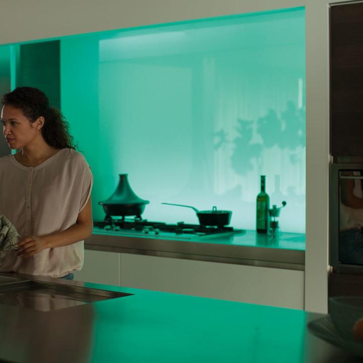 Actual product image Philips Hue Lightstrips BT Extension (RGBW, 100 cm, Indoor)