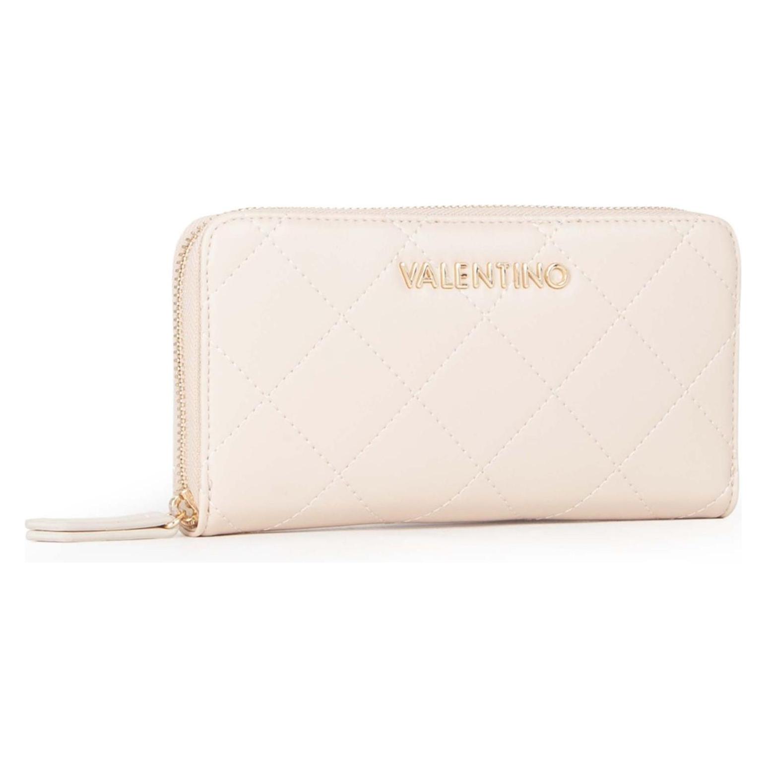 Valentino, Damen, Portemonnaie, Nur Re Zip Around Wallet, Beige