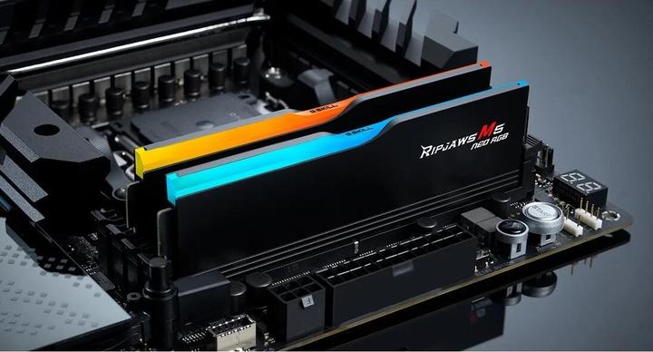 Image du produit G.Skill DIMM 48 GB DDR5-6000 (2x 24 GB) Dual-Kit (schwarz, F5-6000J3036F24GX2-RM5NRK, Ripjaws M5 Neo, INTEL (2 x 24 Go, 6000 MHz, RAM DDR5, DIMM)