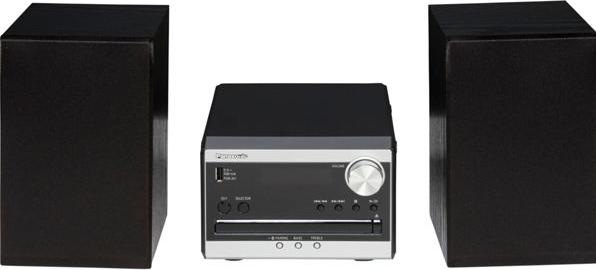 Actual product image Panasonic SC-PM272 Home Audio Microsystem 20 W Silver (Bluetooth, CD player, 2x 10 W)