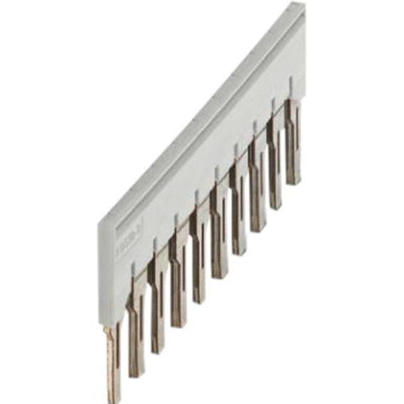 Phoenix Contact Grigio Ponticello Fbs 10-8 Gy Fbs 10-8 Gy Contenuto: 10 Pezzi., Cavo + Spina Elettrica,