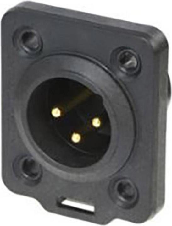 Actual product image Neutrik NC3MDX-TOP 3-pole panel jack