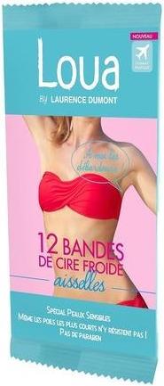 Image du produit Laurence Dumont Loua Bandes Cire Froide Aisselles X (12 x)