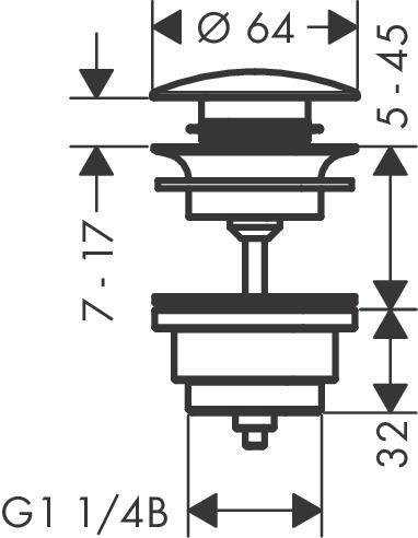 Image du produit hansgrohe Ensemble de drainage