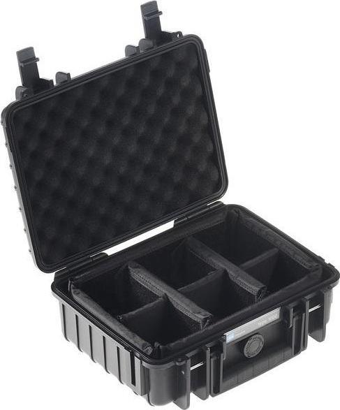Produktbild B+W Case Type 1000 schwarz leer (Fotokoffer, 4.10 l)