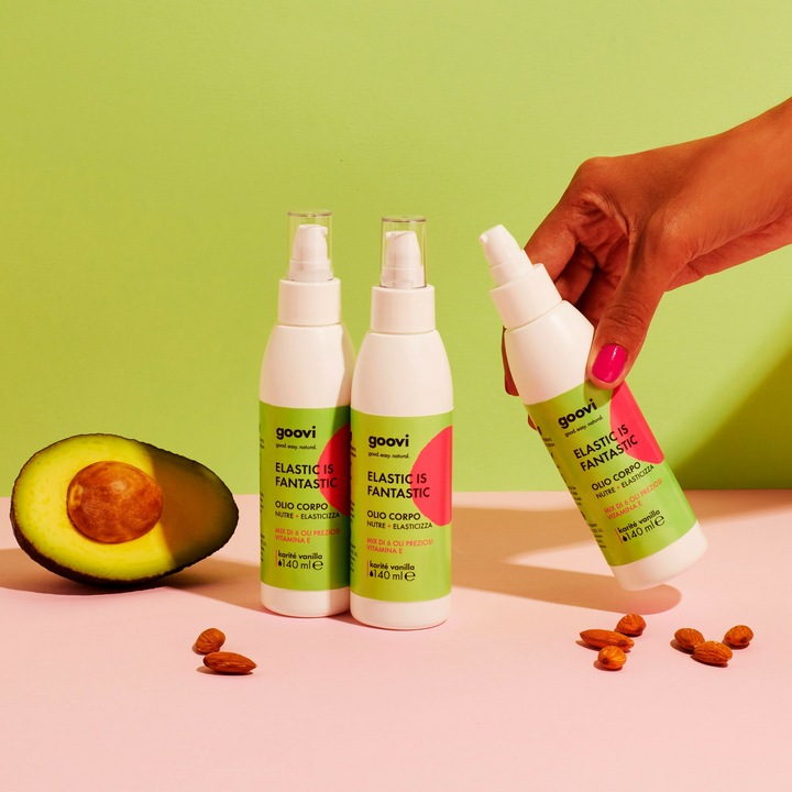 Immagine prodotto Goovi ELASTIC IS FANTASTIC Körperöl (Crema corpo, 140 ml)