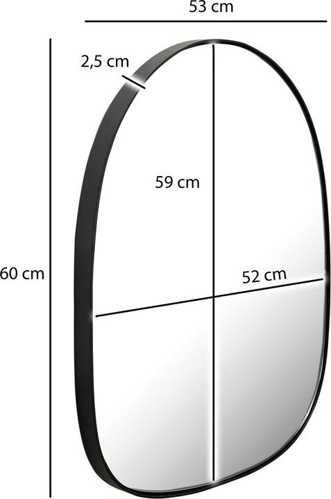 Actual product image Wohnling Asymmetrical (53 x 60 cm)