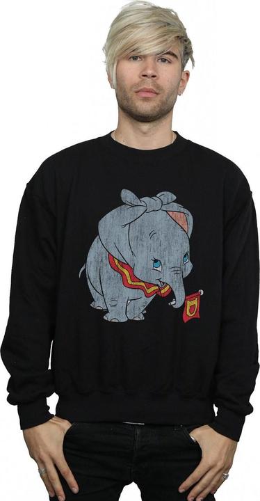 Actual product image Disney Mens Dumbo Classic Tied Up Ears Sweatshirt (5XL)