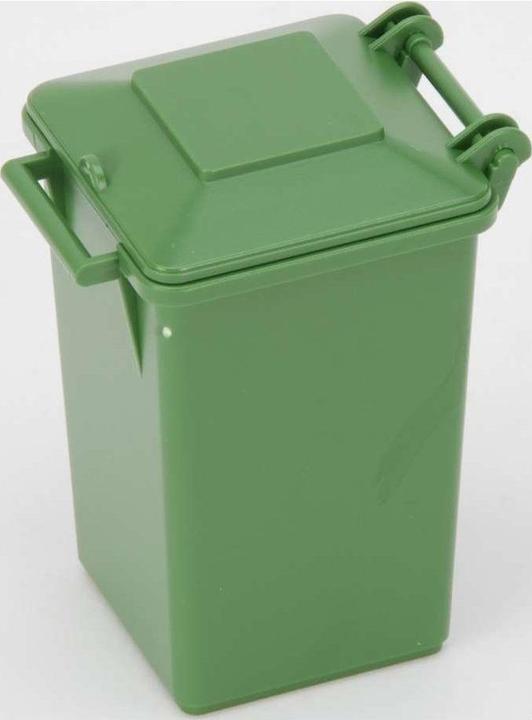 Actual product image Bruder Green dustbin