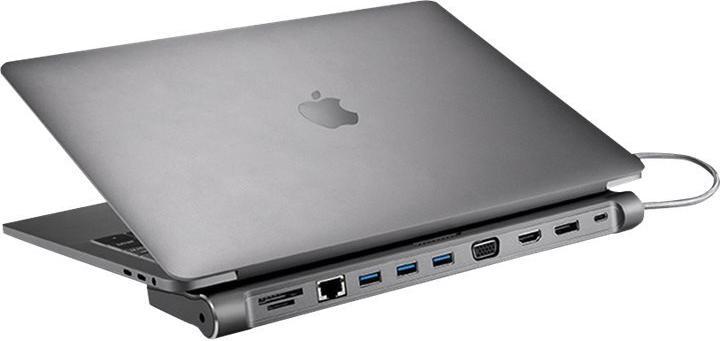 XtremeMac Type-C Hub Station - 12 Ports (USB-A, USB-C, 12 Ports)