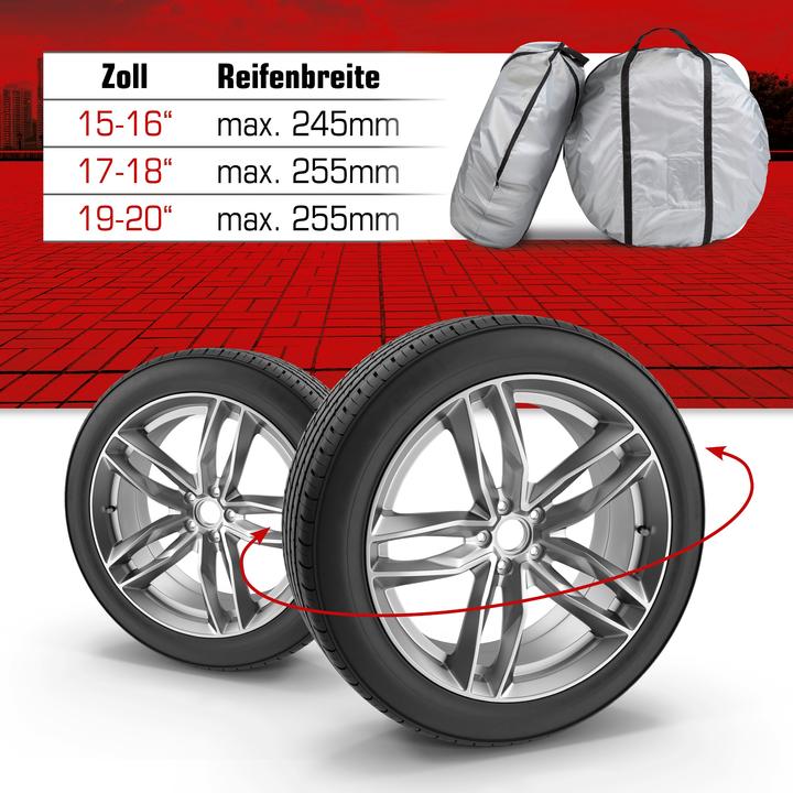 Actual product image Walser Tyre storage bag set
