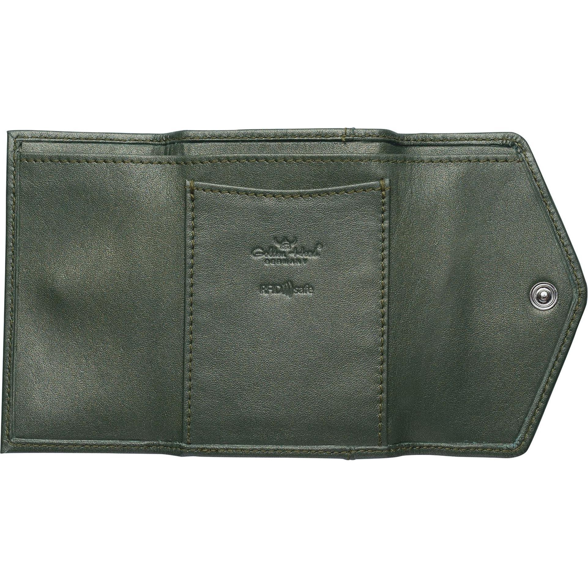 Thumbnail - Golden Head, Damen, Portemonnaie, Valencia Geldbörse RFID Schutz Leder 9.5 cm, Grau