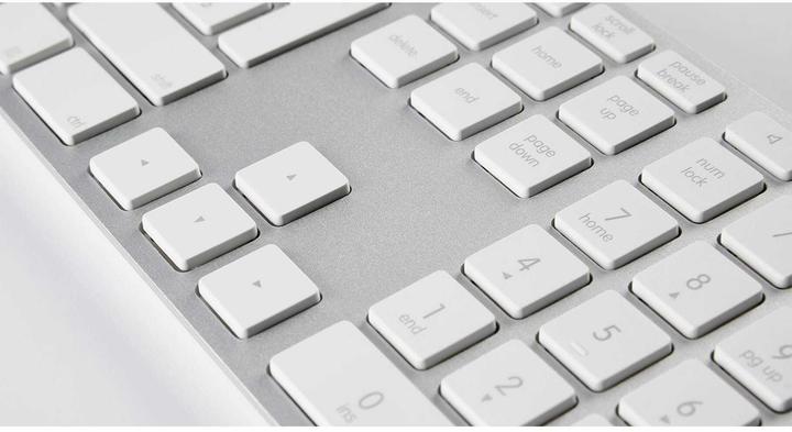 Actual product image LMP Keyboard USB Large lettering WinOS Silver (CH, Cable)