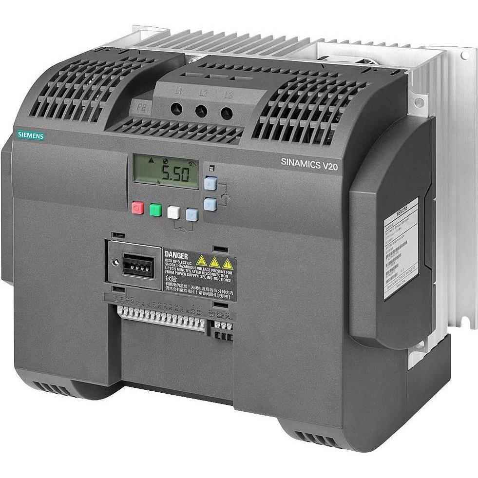 Siemens, Frequenzumrichter, SINAMICS V20, 3AC400V 7,5KW FILTER C3