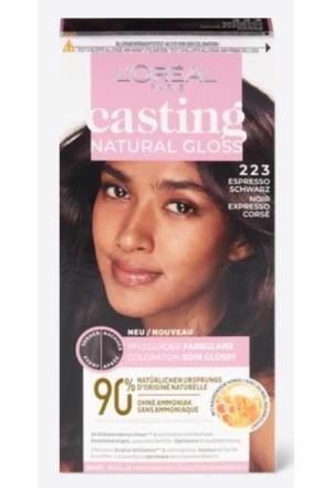 Produktbild L'Oréal Paris Natural Gloss Coloration 223 Brown Espresso 395 (223 Espresso Schwarz)